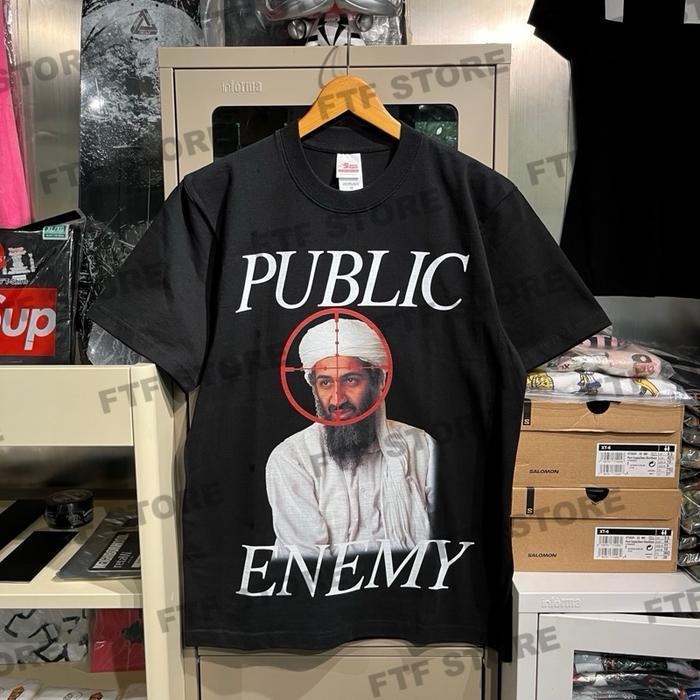 Public Enemy - Number One Tshirt Black Terbaru Best Quality 100% Original