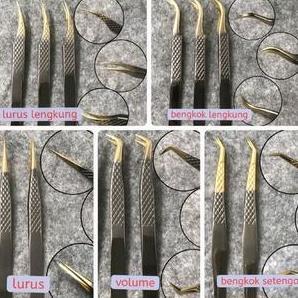 pinset eyelash extension enak digunakan dan sangat rapat