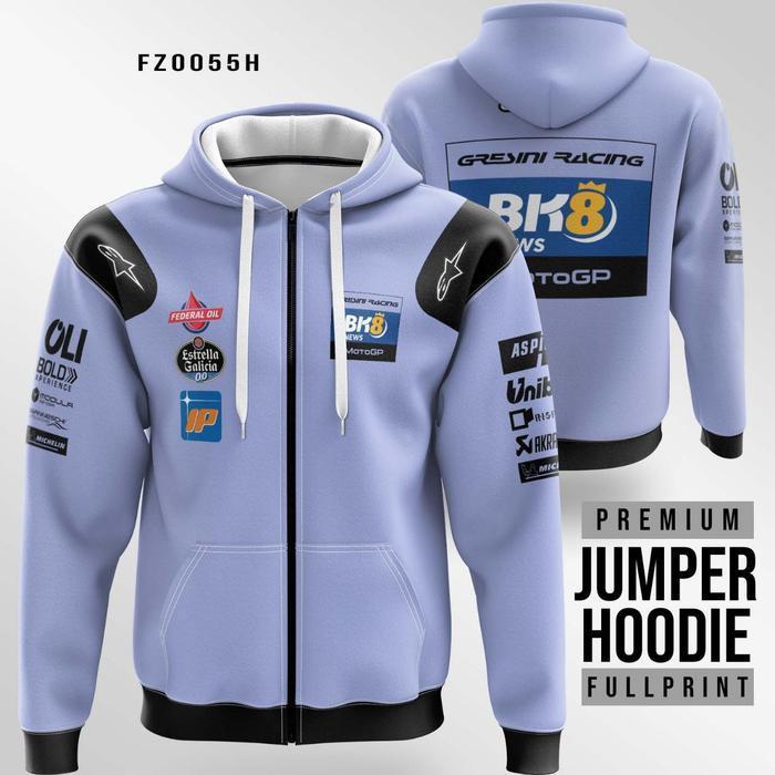 Jaket Hoodie Motogp Ducati Gresini Racing 2025 Terbaru Best Quality 100% Original