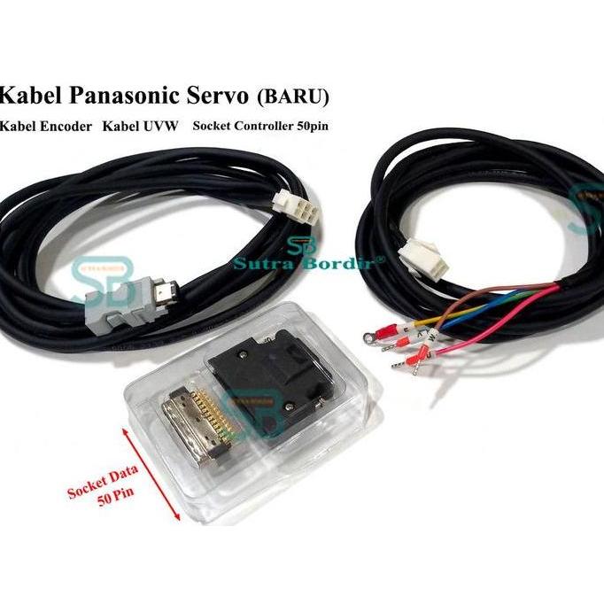 TERMURAH - kabel panasonic minas A4 A5 socket 50 pin panasonic kabel servo motor panasonic kabel sep