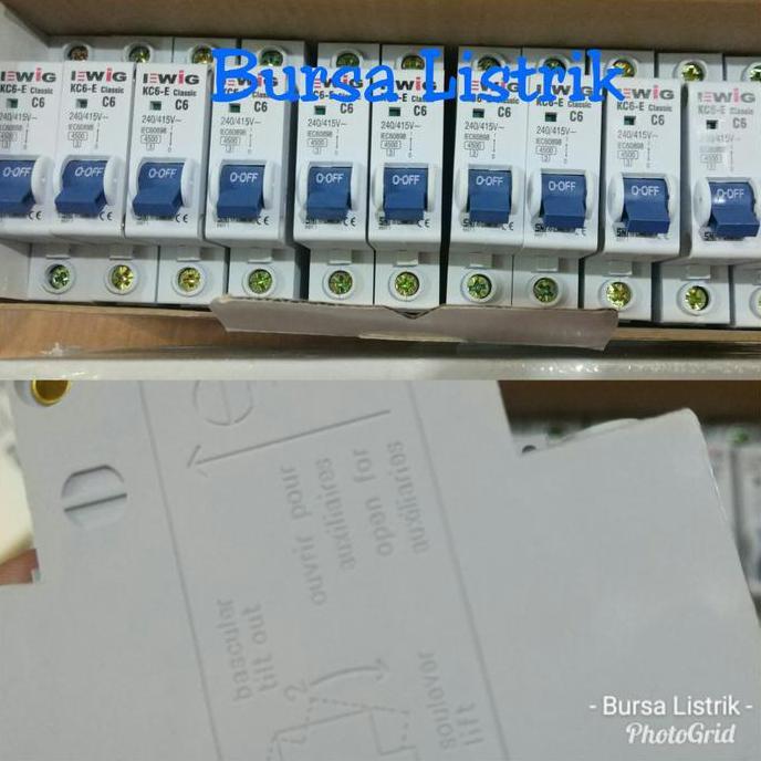 MCB MURAH 1P 6A MCB EWIG 1 PHASE 6 AMPERE
