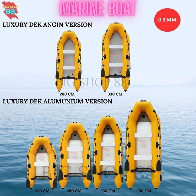 PERAHU KARET LCR MARINE BOAT HEAVY DUTY  PERAHU MANCING PERAHU RESCUE PERAHU SAR PERAHU EVAKUASI PVC