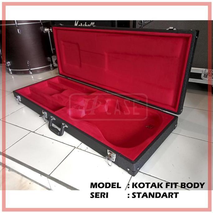 Hardcase Gitar Elektrik (kotak fit body - custom fit & sudut) Promo Premium