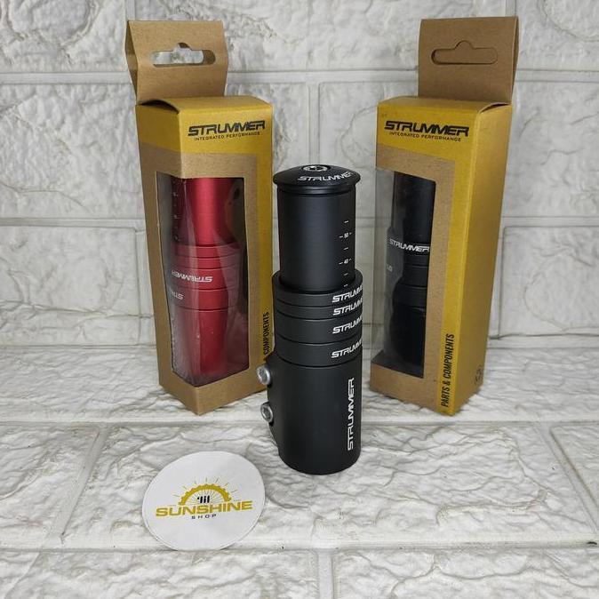 Promo Adaptor Stem Tambah Tinggi Stang Handlebar Strummer Untuk Sepeda Mtb Federal Fork Oversize 28.