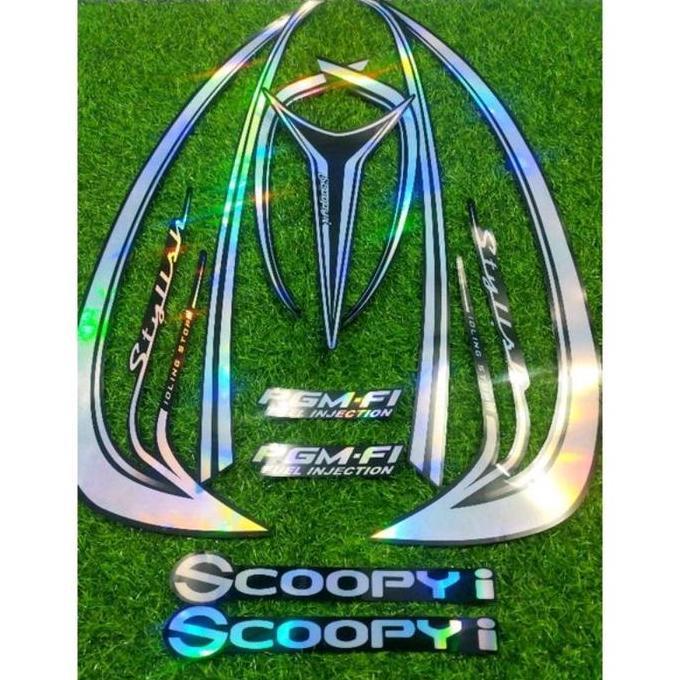 Promo STRIPING HOLOGRAM SCOOPY FI 2013-2014-2015-2016 Diskon