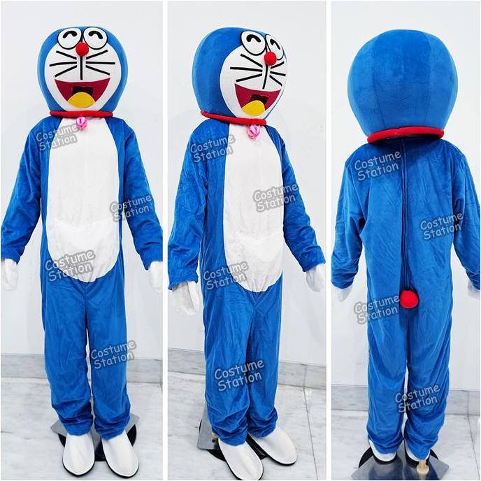 Kostum Maskot Doraemon / Costume Mascot Kartun Anime Jepang Kucing Hewan Animal Binatang dewasa