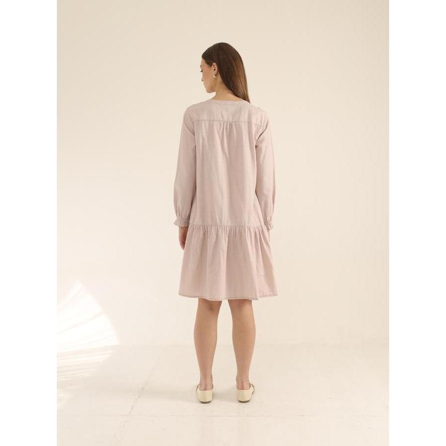 EXP Naira Dress 015.55848SH.71 |Dress Wanita Maxi - Lengan Panjang