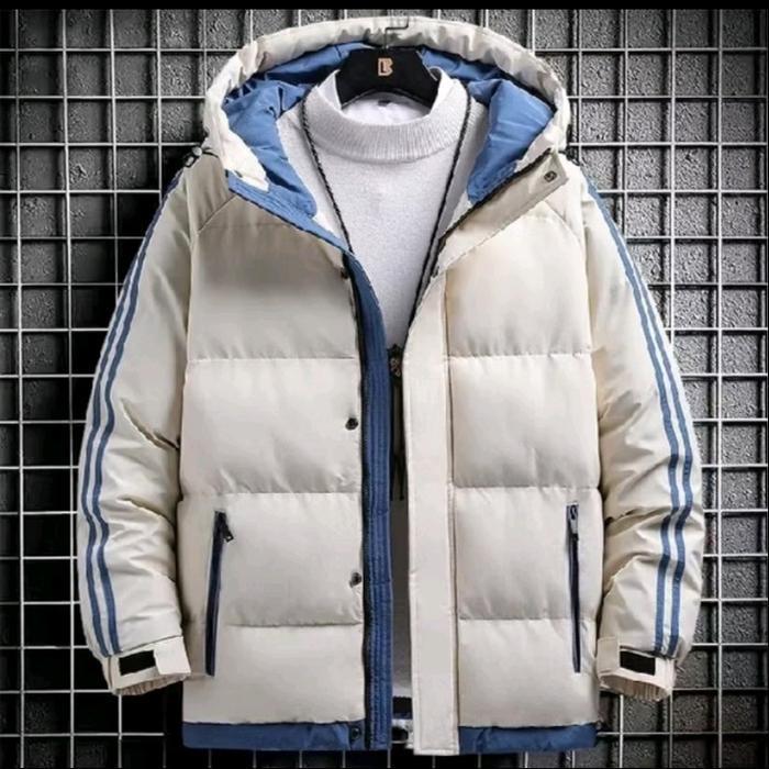 Jaket Winter Puffer Semi Musim Dingin Jaket Pria Wanita Unisex Style Jaket Waterproof Tebal  Parka O