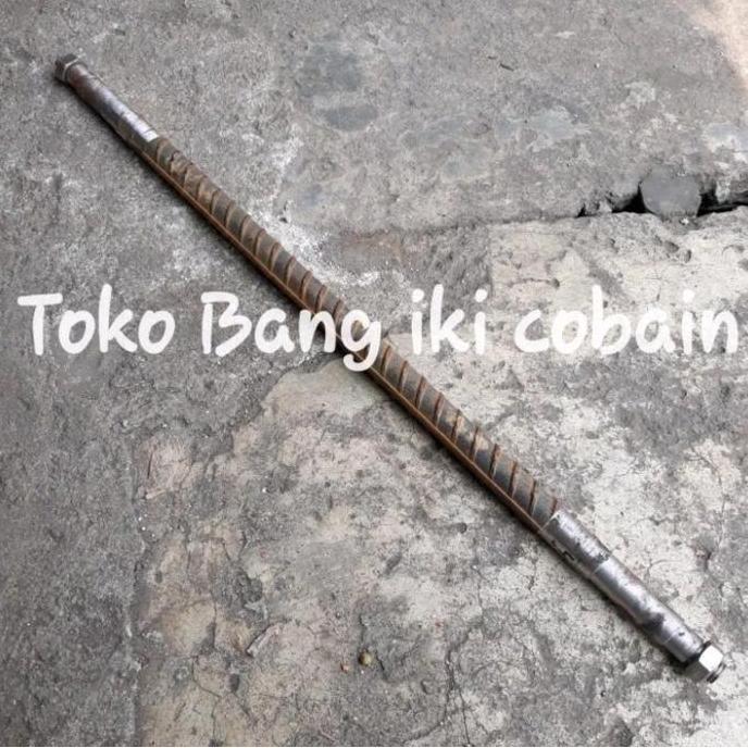 As Roda Gerobak Besi As Roda Gerobak Lebar 40cm dan 45cm