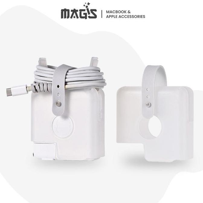 Cover Charger Macbook 02 Power Adapter Case PVC Plastik Macbook