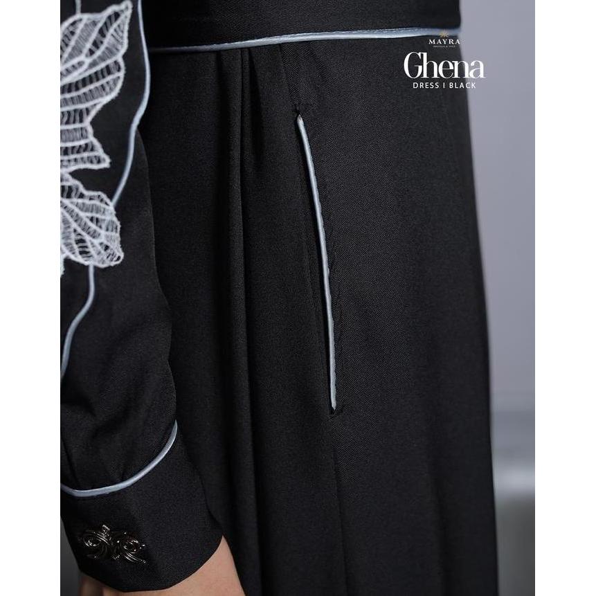 Mayra Ghena Basic Dress Polos by Mayra Indonesia