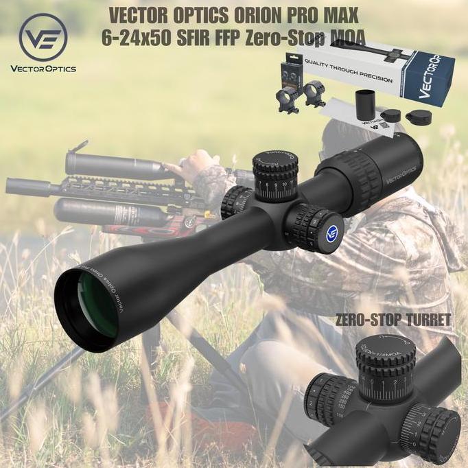 New- Vector ORION PRO - MAX 6-24x50 SFIR FFP