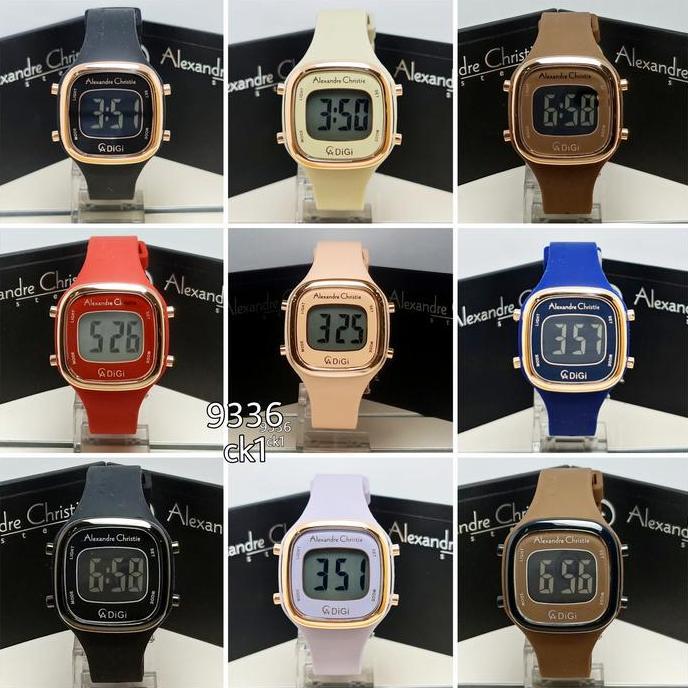 jam tangan Dital Alexandre Christie AC9336LH 9336 ORI RESMI