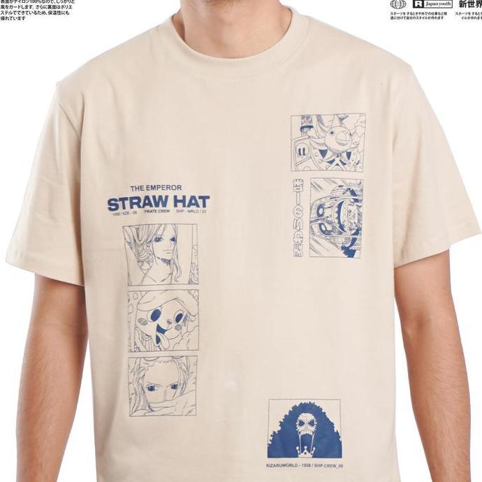 Bara_Vans - Kizaru Kaos Anime One Piece Shp Crew | Kaos Pria & Wanita