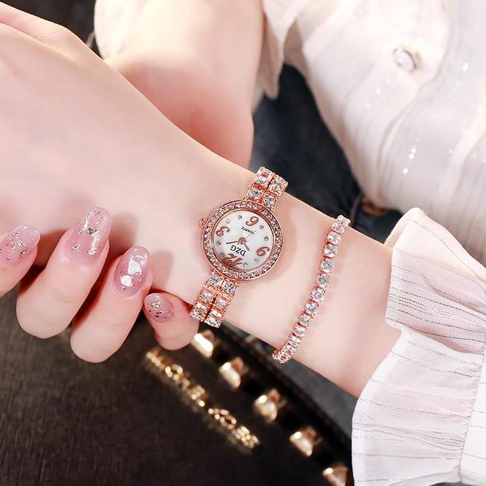 Jam Tangan Wanita Terbaru 2023  dzg mewah Anti Air Tahan Baret Kualitas Terbaik