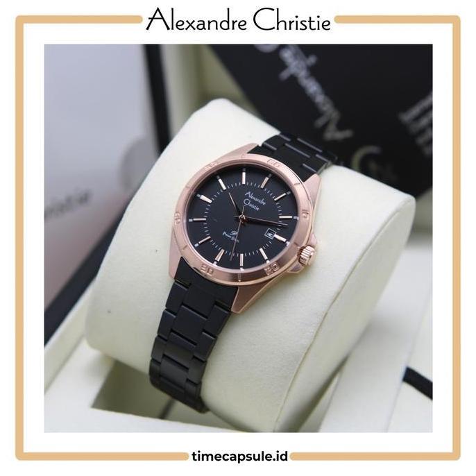 Jam Tangan Wanita ALEXANDRE CHRISTIE Orinal AC 1011 LD Garansi Resmi 1 Tahun