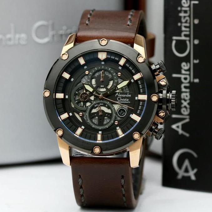 JAM ALEXANDRE CHRISTIE AC 6564 ORINAL BLACK ROSEGOLD