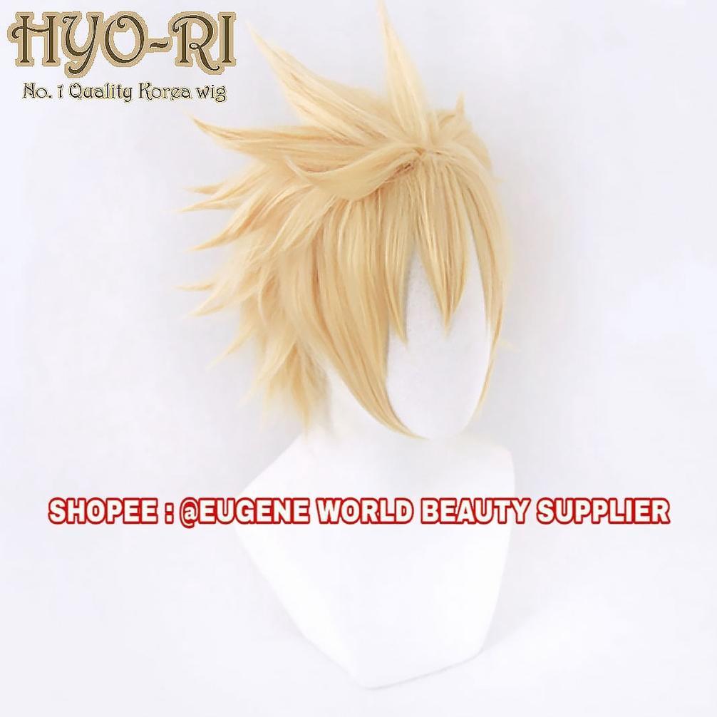 READY STOCK WIG CLOUD STRIFE WIG COSPLAY GAME FINAL FANTASY VII REMAKE FINAL FANTASY 7 REMAKE FF7 RE