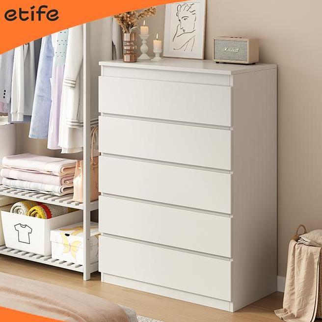 Etife Lemari Laci Kayu Tempat Penyimpanan Minimalis Lemari Laci Lemari Laci Serbaguna Laci Susun Lac