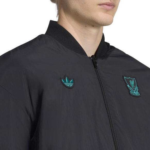 Liverpool Fc Adidas Terrace Icons Jacket - Lfc Jaket Original Pria