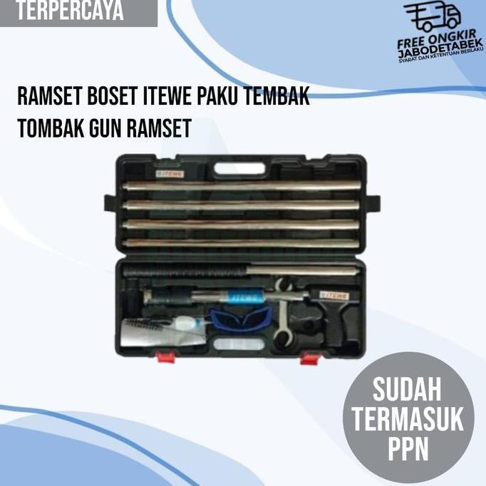 RAMSET BOSET ITEWE PAKU TEMBAK TOMBAK GUN RAMSET ORIGINAL DAN TERPERCAYA