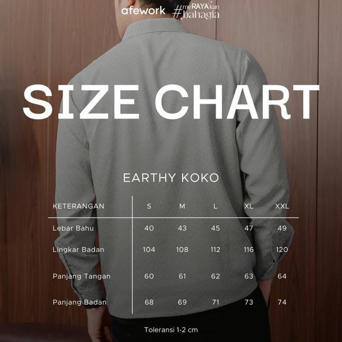 [NEW] Nibras Hijab x Kalasiris Baju Couple Lebaran Koko Tunik Lengan Panjangn - Earthy Series