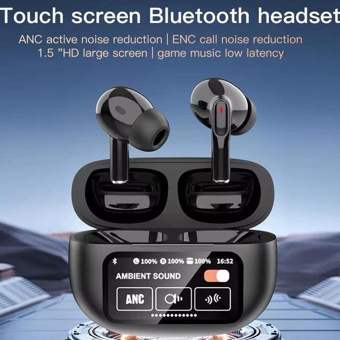 Promo Sounday TWS Headset Earphone Bluetooth 5.4 Wireless Super Full Bass Type-c ANC/ENC Suara Dolby