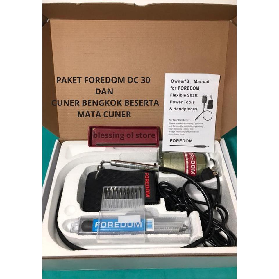 BOR TUNER FOREDOM / PAKET TUNER BENGKOK / MATA TUNER SET 10PC ORIGINAL DAN TERPERCAYA