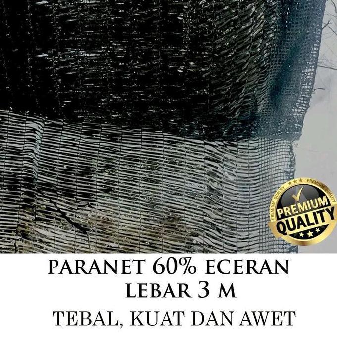 Paranet 60% Meteran / Shading net / jaring tanaman meteran