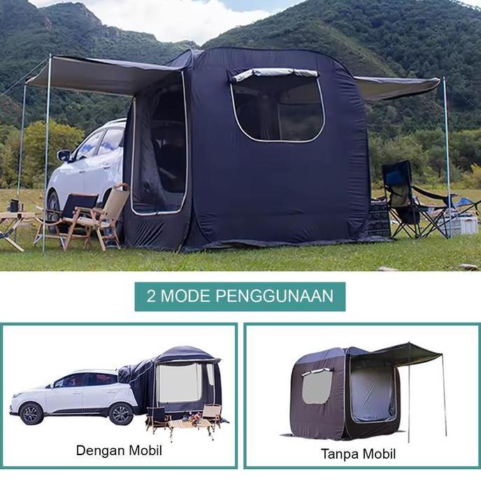 Terjangkau Tenda Mobil Camping Campervan | Tenda Belakang Mobil Ar002 Waterproof