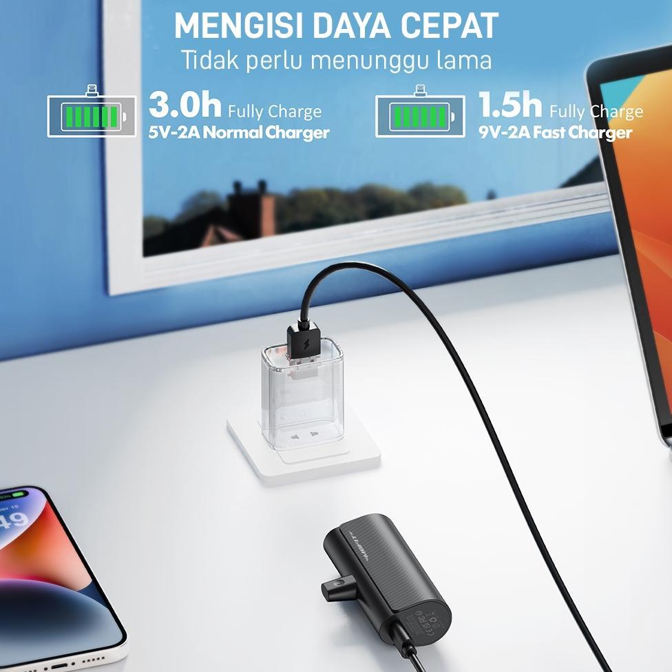 new hot sale powerbank mofit portable mini 5.000mah pd 20watt + quick charge 3.0a