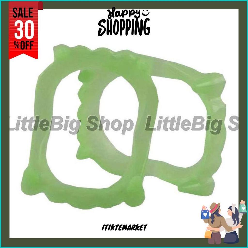 Ready Gigi Drakula  Palsu Glow In The Dark Elastis Bisa Cod