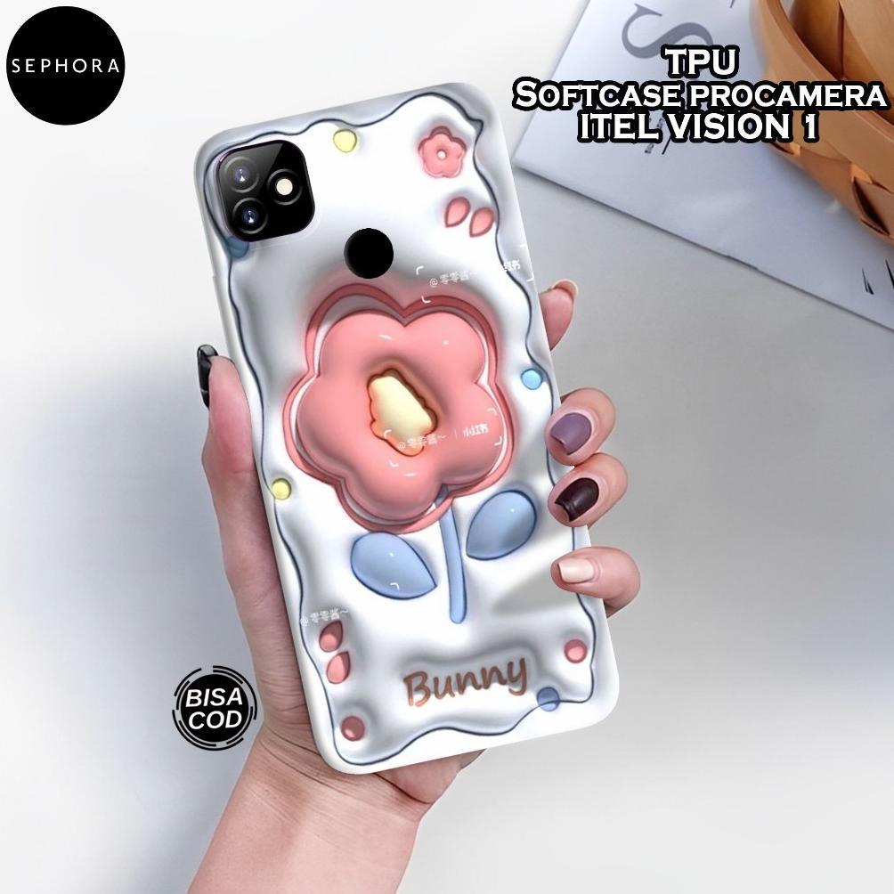 BIG PROMO CASE ITEL VISION 1 TERBARU - FASHION CASE ES KRIM - SOFTCASE ITEL VISION 1 - CASE PRO CAME
