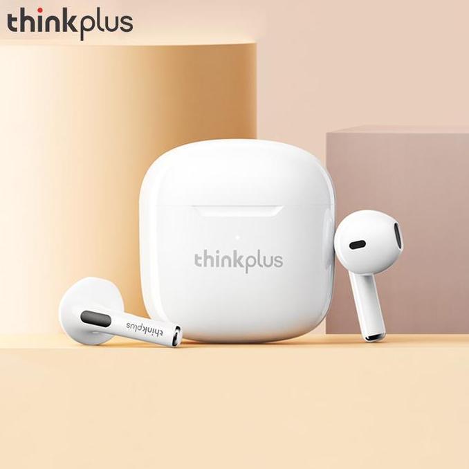 Promo THINKPLUS LENOVO TWS BLUETOOTH HEADSET EARBUD EARPHONE HIFI STEREO LP1 Diskon