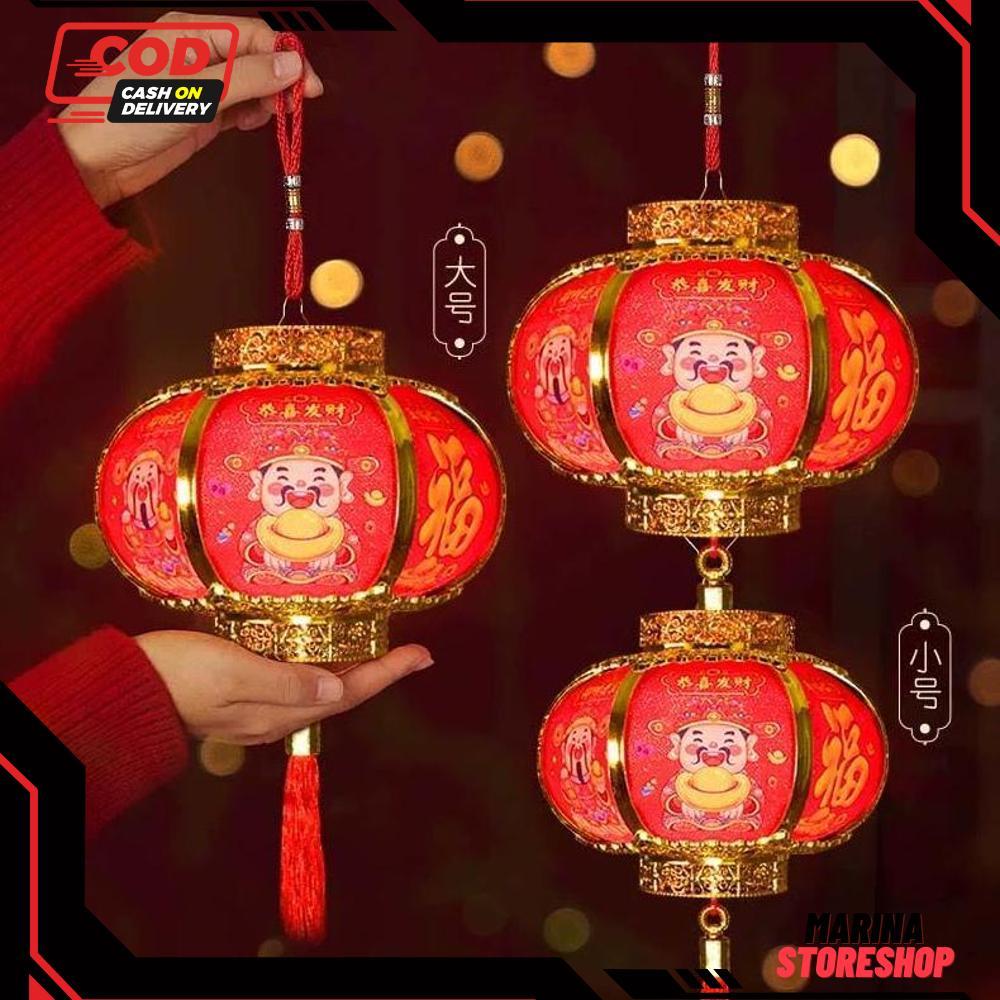 Lampu Lampion Lentera Musik Imlek / Lampu Lampion Gantung imlek premium quality / Lentera Lampion Ke