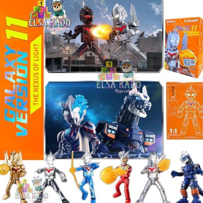 Blokees Ultraman Galaxy Version volume 11 Action Figure Ultra Man The Nexus Of Light GV Vol 11 / Bli