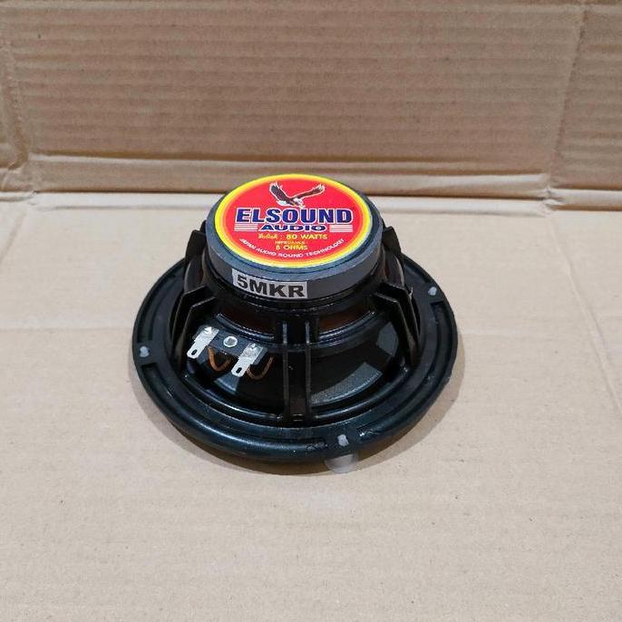 Terpercayamutu- Speaker Woofer Elsound 5 Inch 80Watt 5Mk Merah Original