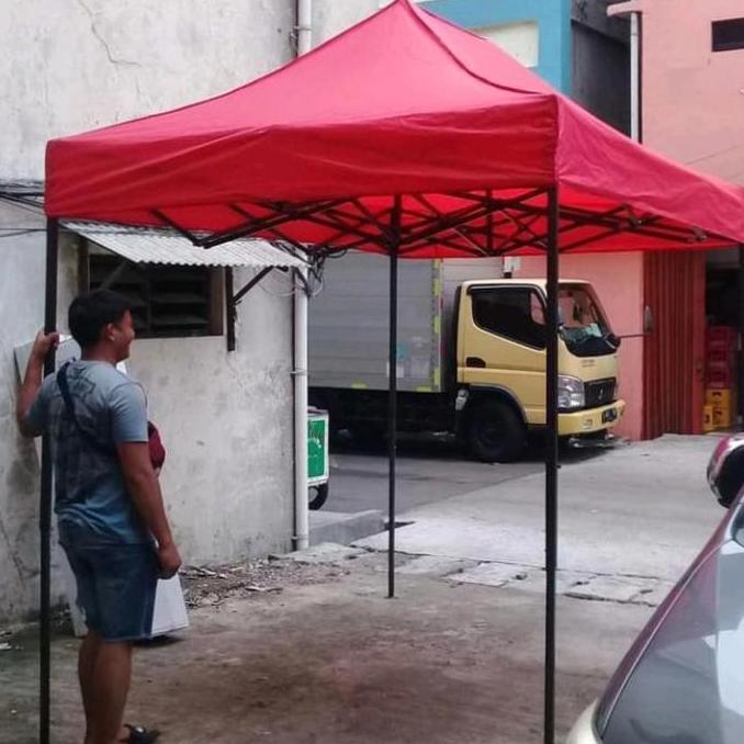 Diskon Tenda Lipat Ukuran 3X4,5 Atap Tebal