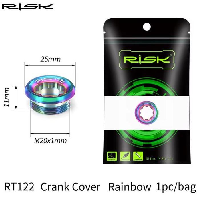 Risk Titanium Baut M20 Arm Crank Shimano Deore Slx Xt Xtr Ultegra Baut Crank Sepeda Rt122 Siap Kirim