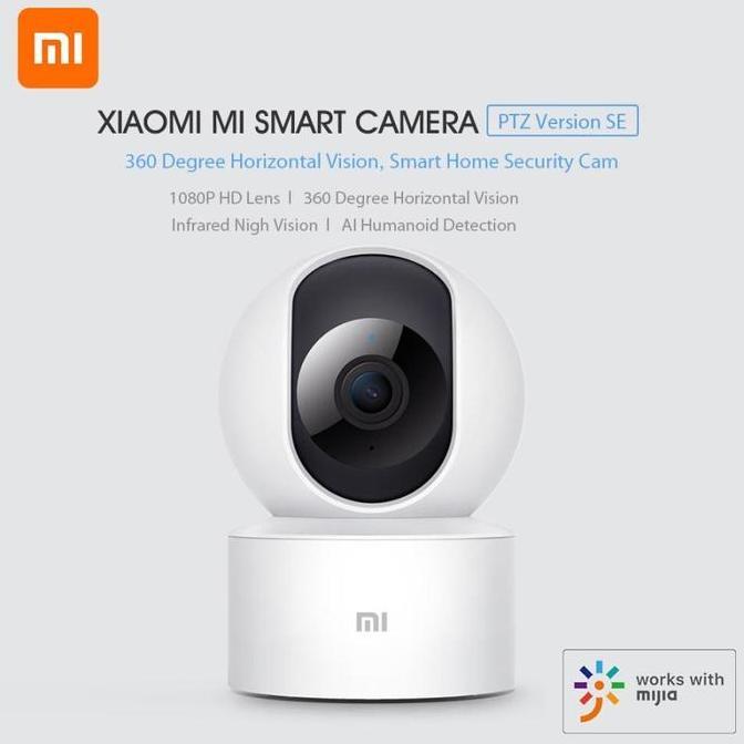 Barustockbnyk- Ip Camera Yi Dome Guard 1080P Full Hd Kamera Cctv Xiaoyi 360 Degrees