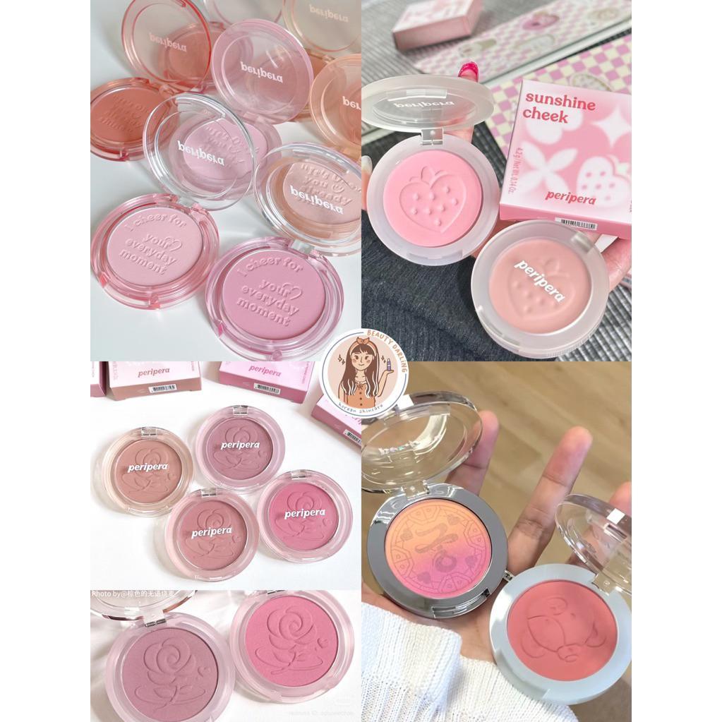 Ready Peripera Pure Blushed Sunshine Cheek Soft Berry | Peri Night | Yakgwa Edition Blush On
