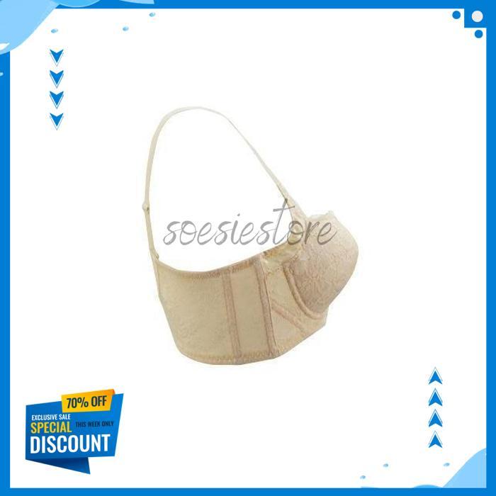 WACOAL SLIMSIDER IB 4415R1 - CREAM & BROWN -  3/4 CUP - WIRE - CUT & SEW BAHAN BERKUALITAS