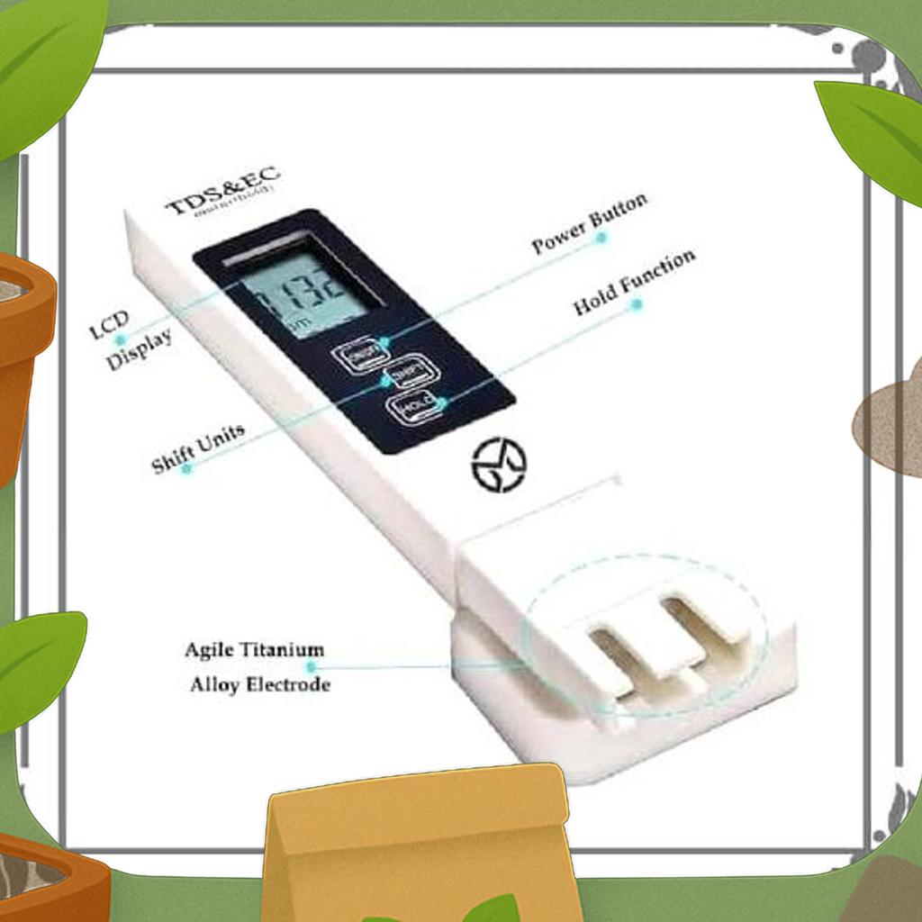 Alat Tes Depot Air Tds Ec Temp Ph -Auto Kalibrasi Lengkap