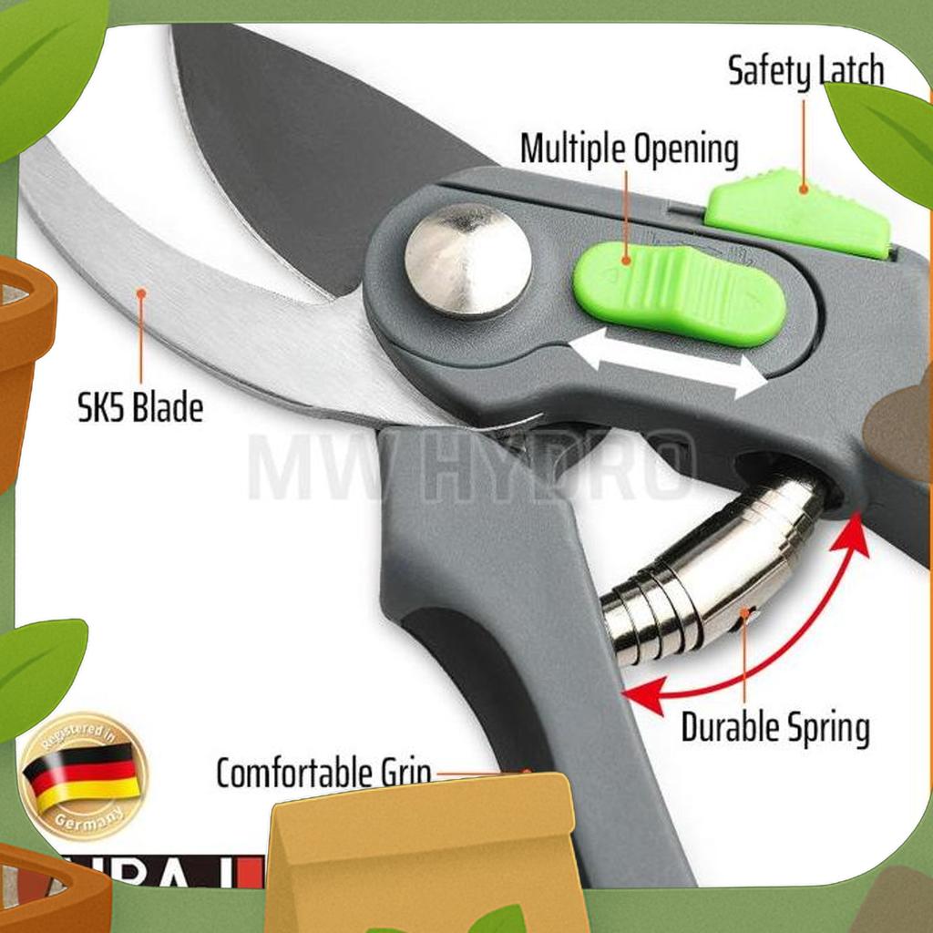 Airaj 1023 - Gunting Taman, Dahan Ranting Tanaman / Pruning Shears