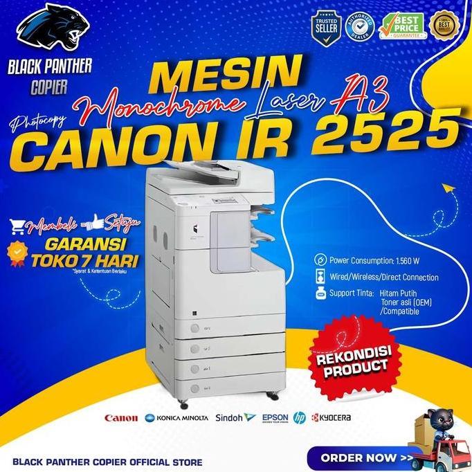 Promo Mesin Fotocopy Canon Ir 2525 Rekondisi