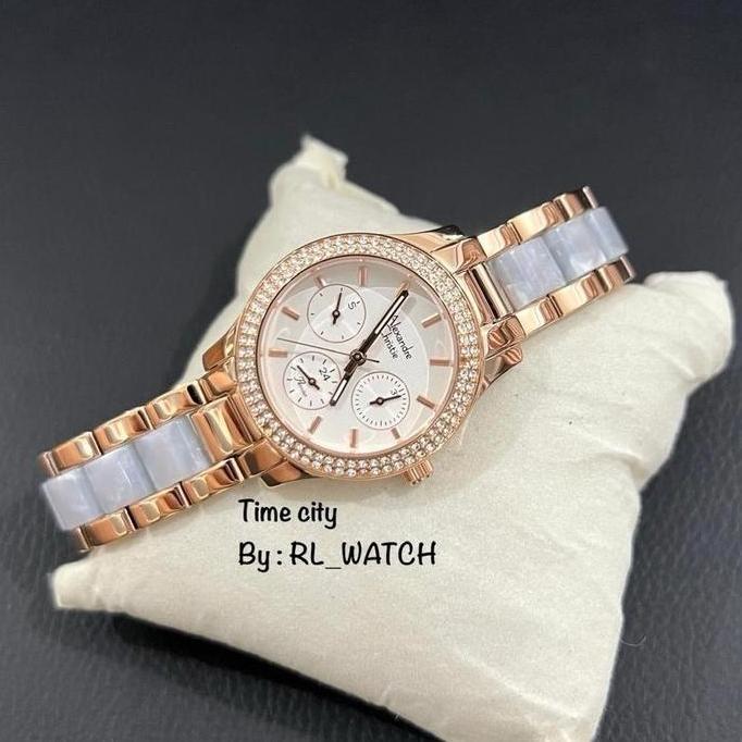 Jam Wanita Alexandre Christie AC2932  Analog Kemewahan