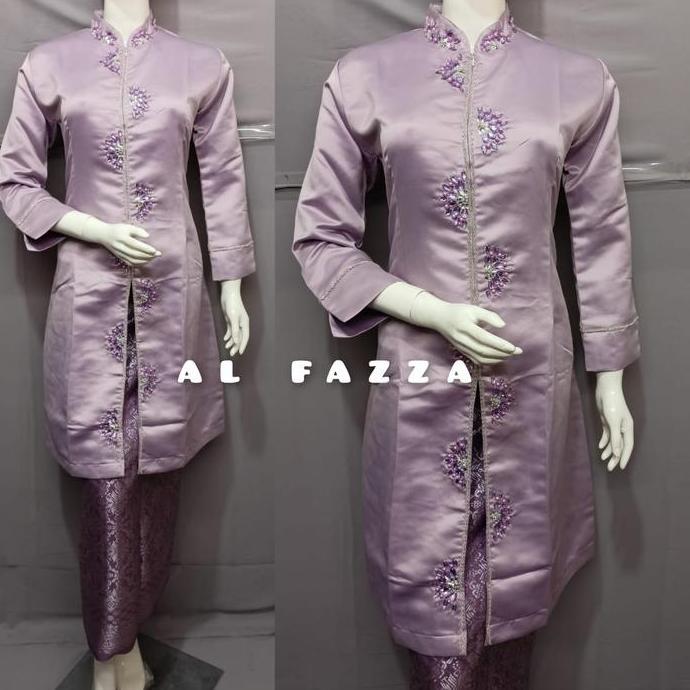 ATASAN KEBAYA BRIDAL PAYET ZZAG - ATASAN TUNIK PAYET -ATASAN KEBAYA KURUNG MELAYU - KEBAYA PAYET MEW
