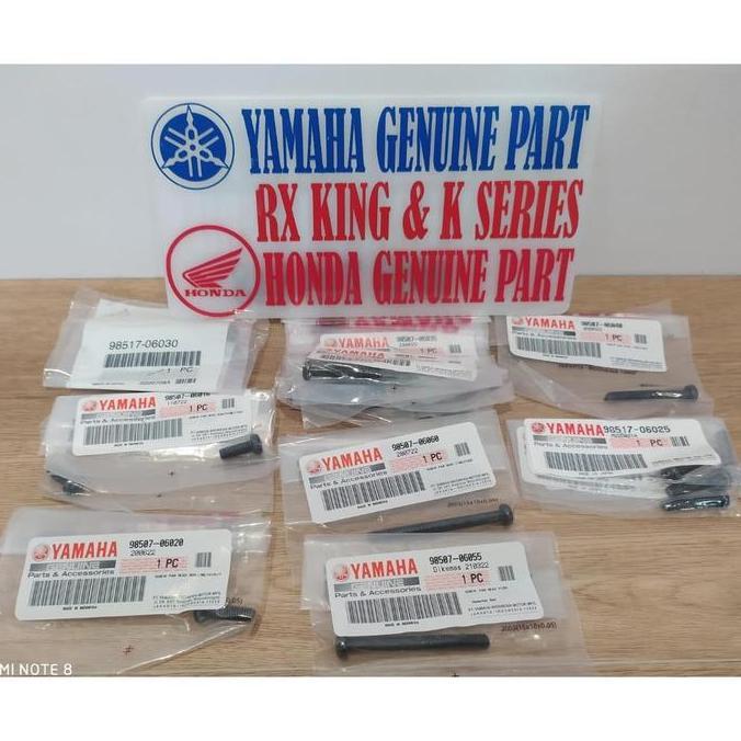 Baut mesin set rx king original