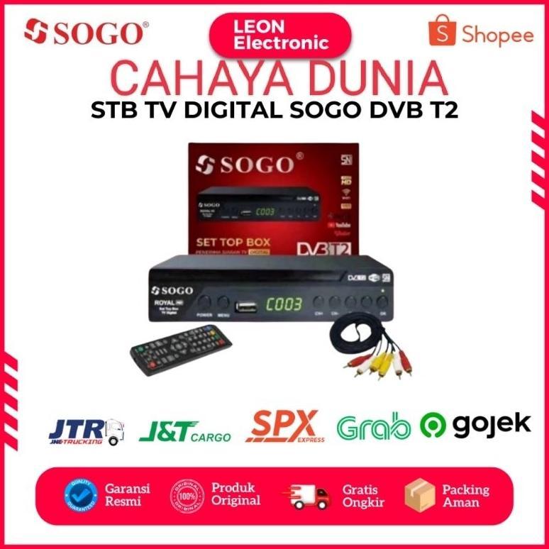 SOGO STB TV Digital Set Top Box Untuk TV Tabung LCD LED DLL