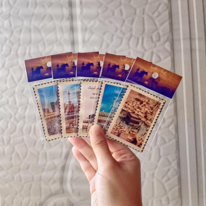 New- magnet tempelan kulkas kabah mekah souvenir haji umroh